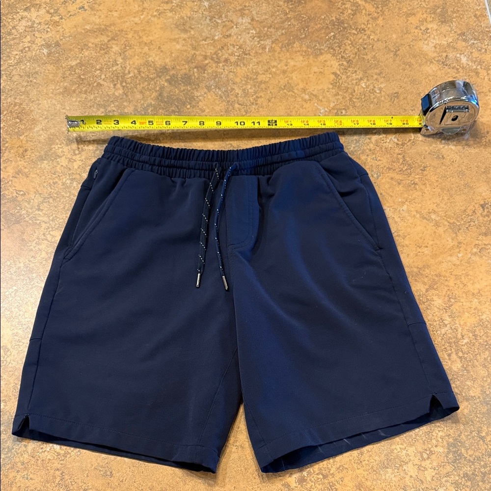 Puma Men's Deep Blue Drawstring Golf Shorts